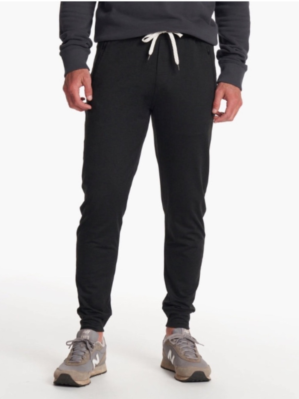 Vuori Black Ponto Performance Jogger Pants Size S Style V438